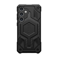 Клип-кейс (накладка) UAG Monarch Pro Magsafe для Samsung Galaxy S24 Plus поликарбонат, карбон, чёрный