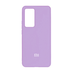 Клип-кейс (накладка) Silicone cover закрытый для Xiaomi 12 Pro силикон, лавандовый