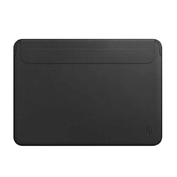Чехол WIWU Skin Pro 2 Leather Sleeve для Apple MacBook Pro 15"  полиуретан, кожа, чёрный