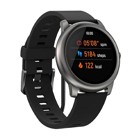 Умные часы Xiaomi Haylou LS05 чёрный (чёрный ремешок) - 3