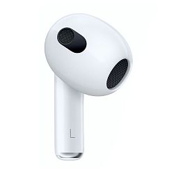 Левый наушник Apple AirPods 3 белый (MPNY3)