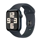 Умные часы Apple Watch SE (2024) 44mm GPS Midnight Aluminium Case Midnight Sport Band M/L