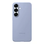 Клип-кейс (накладка) Samsung Silicone Case для Samsung Galaxy S25 силикон, поликарбонат, голубой