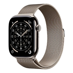 Умные часы Apple Watch Series 11 46mm GPS + Cellular Natural Titanium Case Natural Milanese Loop