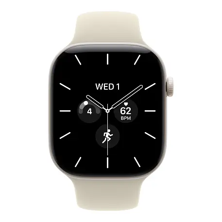 Умные часы Apple Watch Series 12 46mm GPS + Cellular Pearl White Ceramic Case Sand Sport Band M/L - 2