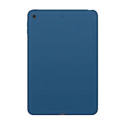 Клип-кейс (накладка) Silicone Case (без лого) для Apple iPad 10.2" (2019 / 2020 / 2021) полиуретан, тёмно-синий