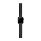 Миланский сетчатый браслет uBear Spark для Apple Watch 38 / 40 / 41 / 42mm сталь чёрный - 2