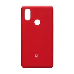 Клип-кейс (накладка) Silicone cover для Xiaomi Redmi Note 7 / Note 7 Pro / Note 7S силикон, красный