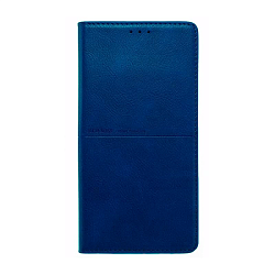 Чехол-книжка Premium Rich Boss для Xiaomi 13 Lite искусственная кожа, тёмно-синий