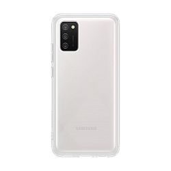 Клип-кейс (накладка) Samsung Soft Clear Cover для Samsung Galaxy A02s полиуретан, прозрачный