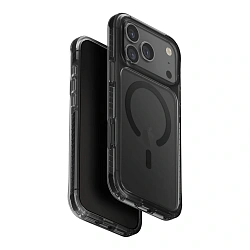 Клип-кейс (накладка) UNIQ Combat MagSafe для Apple iPhone 17 Pro Max полиуретан, чёрный