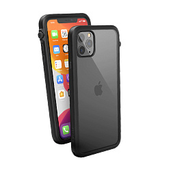 Клип-кейс (накладка) Catalyst Impact для Apple iPhone 11 Pro пластик, прозрачный с чёрной рамкой