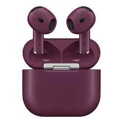 Беспроводные наушники Apple AirPods 5 with Wireless Charging тёмно-фиолетовый матовый (полная покраска)