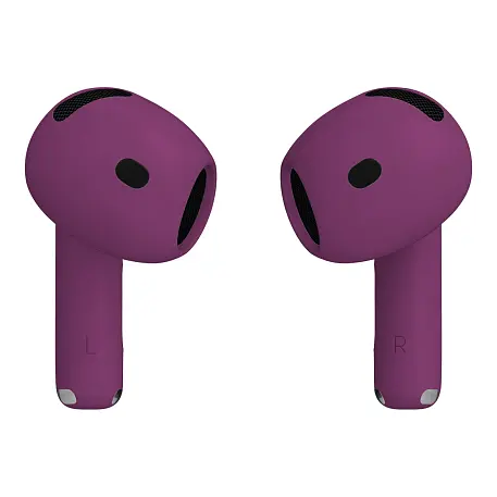Беспроводные наушники Apple AirPods 4 (ANC) фуксия матовый (полная покраска) (4006) - 2