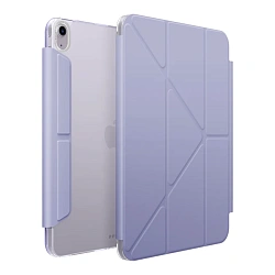 Чехол-книжка c отделением под стилус UNIQ Camden Click для Apple iPad Air 13" (2024 / 2025 / 2026) полиуретан, искусственная кожа, лавандовый