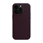 Клип-кейс (накладка) Leather Case MagSafe для Apple iPhone 14 Pro кожа, фиолетовый