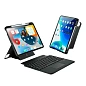 Чехол-клавиатура Dux Ducis Magnetic Keyboard для Apple iPad Air 11" (2024) / Apple iPad Pro 11" (2018 / 2020) / Apple iPad Air 10.9 (2020 / 2022) полиуретан, поликарбонат, чёрный - 2