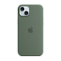 Клип-кейс (накладка) Apple Silicone Case MagSafe для Apple iPhone 15 Plus