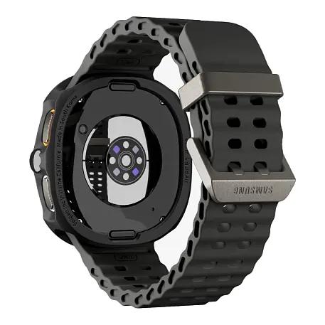 Чехол-бампер Spigen Liquid Air для Samsung Galaxy Watch 8 40mm полиуретан, чёрный - 2