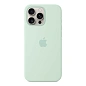 Клип-кейс (накладка) Silicone Case MagSafe для Apple iPhone 16 Pro Max силикон, мятный