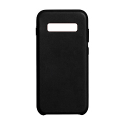 Клип-кейс (накладка) K-DOO Noble Collection для Samsung Galaxy S10 Plus кожа, чёрный
