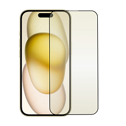 Защитное стекло Mocoll Kyanite Series Privacy 2.5D для Apple iPhone 15 Pro Max, черная рамка