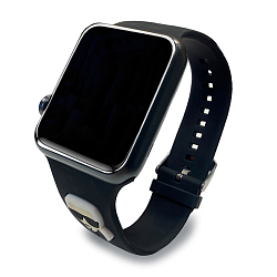 Ремешок CG Mobile Lagerfeld Karl Head для Apple Watch 38 / 40 / 41 / 42mm силикон чёрный