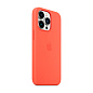 Клип-кейс (накладка) Apple Silicone Case MagSafe для Apple iPhone 13 Pro (Уценка) Nectarine (хорошее состояние, точка на чехле) - 2