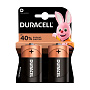Батарейка Duracell Basic D LR20-2BL, 2шт  - 1
