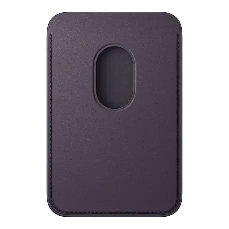 Кардхолдер Apple FineWoven Wallet with Magsafe (2025) для Apple iPhone микротвил, Midnight Purple - 2