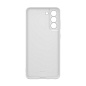 Клип-кейс (накладка) Samsung Silicone cover для Samsung Galaxy S21 FE поликарбонат, силикон, белый - 3