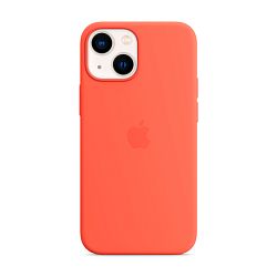 Клип-кейс (накладка) Apple Silicone Case MagSafe для Apple iPhone 13 Mini силикон, Nectarine