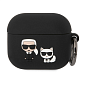 Кобура CG Mobile Lagerfeld Silicone Case With Ring для Apple AirPods 3