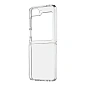 Клип-кейс (накладка) uBear View Case для Samsung Galaxy Z Flip 6 / 7 FE (Уценка) прозрачный (хорошее состояние, царапины) - 4