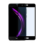 Защитное стекло 3D Classic для Honor 8, черная рамка - 1