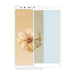 Защитное стекло 3D Classic для Xiaomi Mi A2 / Mi 6x, белая рамка