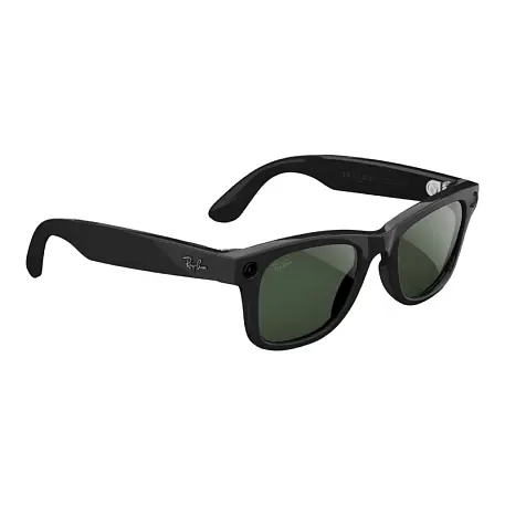 Умные очки Ray-Ban Wayfarer Gen 2 Shiny Black, Clear/Graphite Green Transitions, (53-22-155mm) - 2