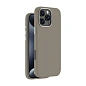 Клип-кейс (накладка) Deppa Liquid Silicone Pro Magsafe для Apple iPhone 16 Pro силикон, серый