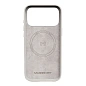 Клип-кейс (накладка) Magssory Eco Leather Case для Apple iPhone 17 Pro Max экокожа, микрофибра, бежевый - 2