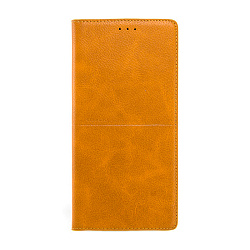Чехол-книжка Premium Rich Boss для Xiaomi Redmi 10 искусственная кожа, светло-коричневый