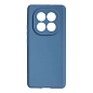 Клип-кейс (накладка) Silicone cover закрытый для Xiaomi Redmi Note 15 Pro 5G силикон, голубой