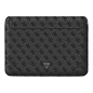 Чехол CG Mobile Guess Sleeve 4G with Triangle Metal Logo для Apple MacBook 14" искусственная кожа, чёрный