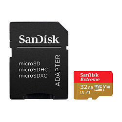 Карта памяти SanDisk Extreme, 32 ГБ
