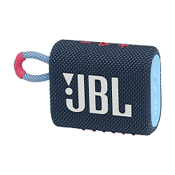 Портативная колонка JBL Go 3 синий с розовым