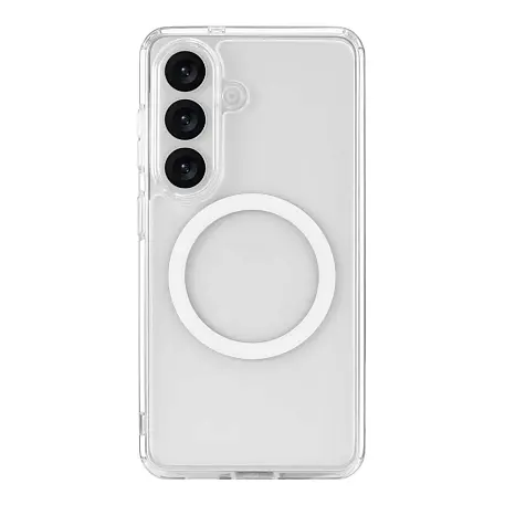 Клип-кейс (накладка) uBear Real Mag Case для Samsung Galaxy S26 поликарбонат, термополиуретан, прозрачный - 2