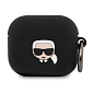 Кобура CG Mobile Lagerfeld Silicone Case With Ring для Apple AirPods 3