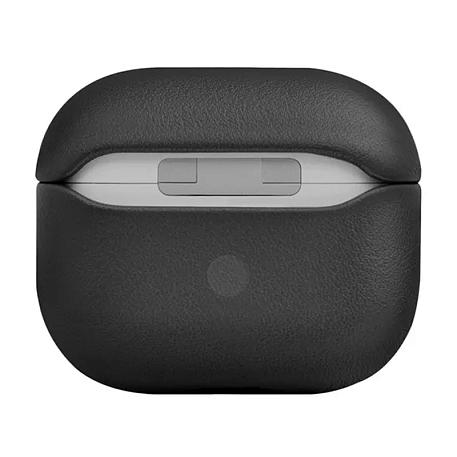 Кобура UNIQ Terra для Apple AirPods 3 кожа, чёрный - 2