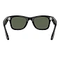 Умные очки Ray-Ban Wayfarer Shiny Black, G15 Green, (50-22-150mm) - 4