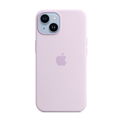 Клип-кейс (накладка) Apple Silicone Case MagSafe для Apple iPhone 14 силикон, Lilac