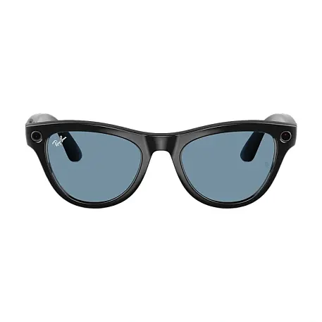 Умные очки Ray-Ban Skyler Shiny Black, Clear/Cerullean Blue Transitions, (52-20-150mm) - 2